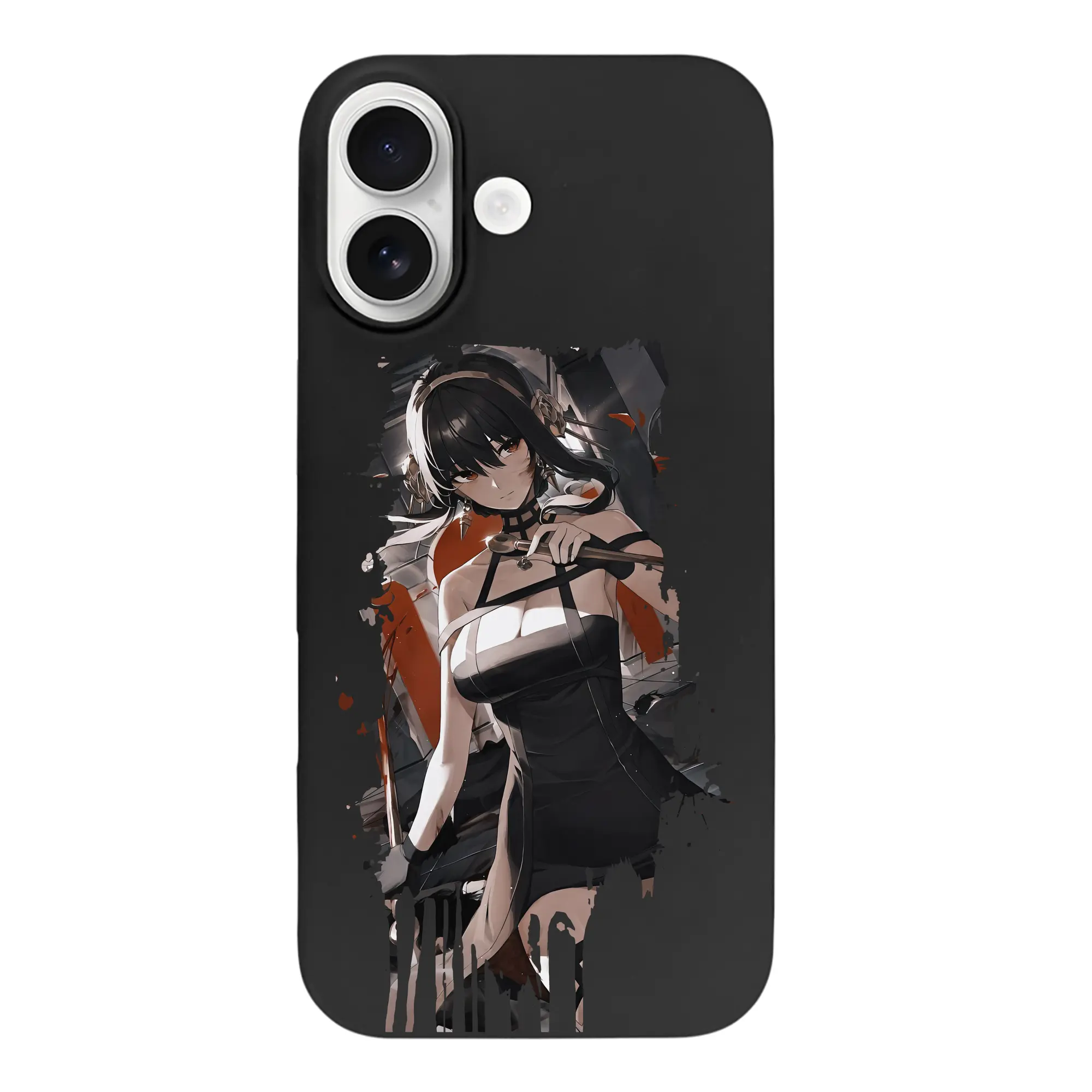 スパイファミリー グッズ,ヨル・フォージャー（Yor Forger） - iPhone 17 シリーズ シリコンケース 薄型 耐衝撃 指紋防止 ソフトタッチカバー 精密フィット 傷防止 保護ケース iPhone 17/17 Air/17 Pro/17 Pro Max 対応